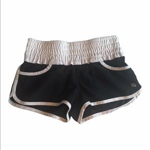 Roxy Australia Black and White Mini Boardshorts